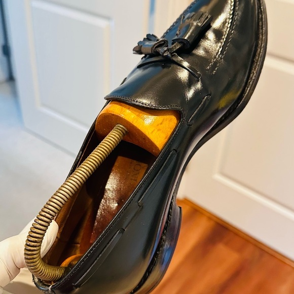 Classic Black Tassel Loafers - Picture 6 of 15
